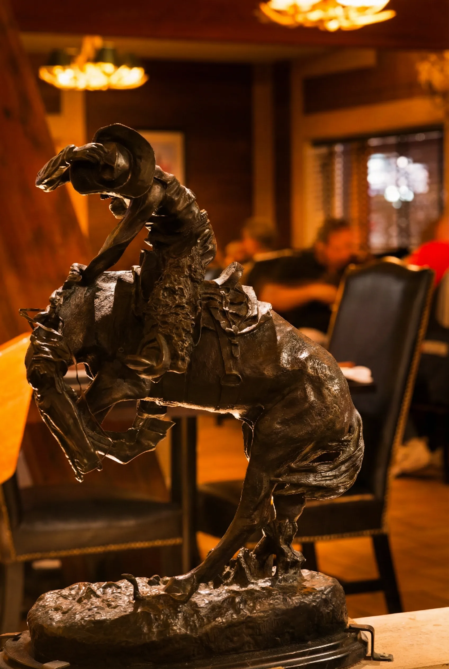 Frederic Remington bronze sculpture